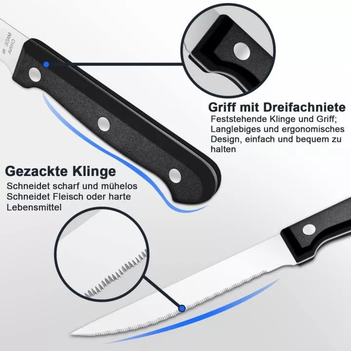 Miniatura de Pleafind 8 Cuchillos para bistec