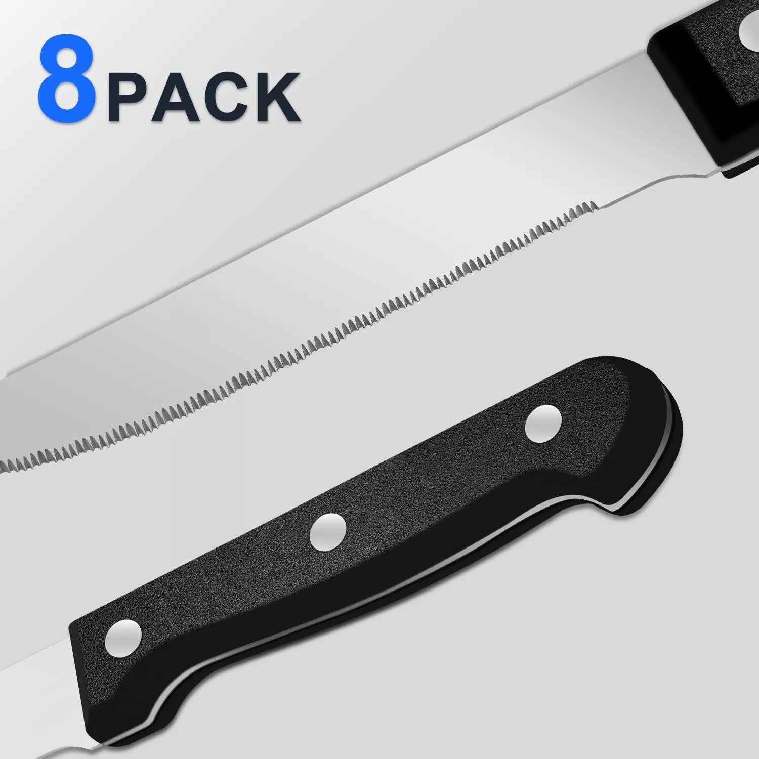 Miniatura de Pleafind 8 Cuchillos para bistec