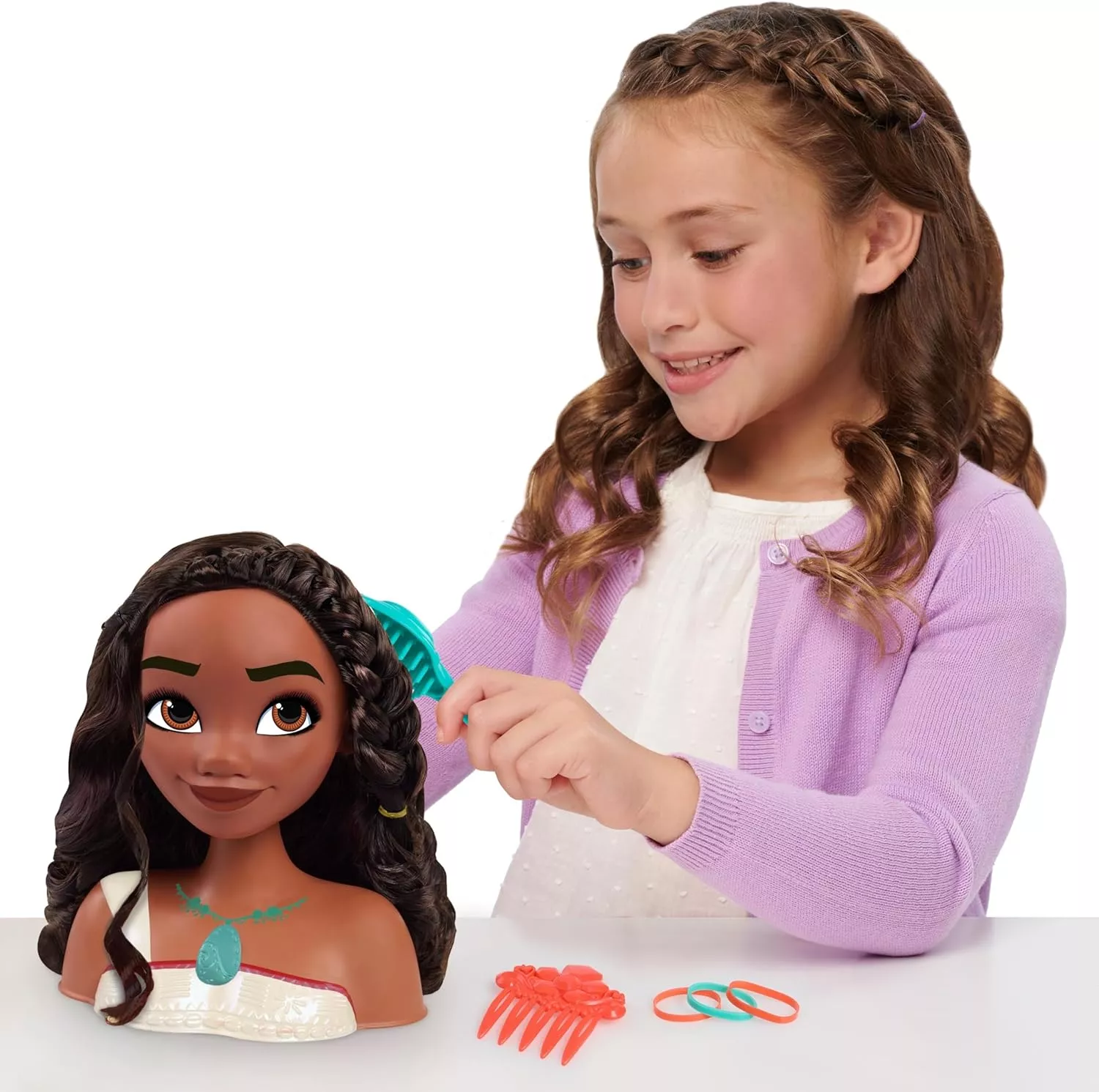 Miniatura de Just Play Cabeza Princesa Moana 2